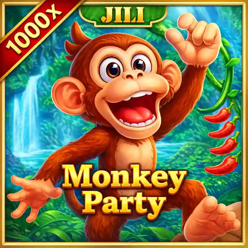 Monkey Party Slot Game Banner